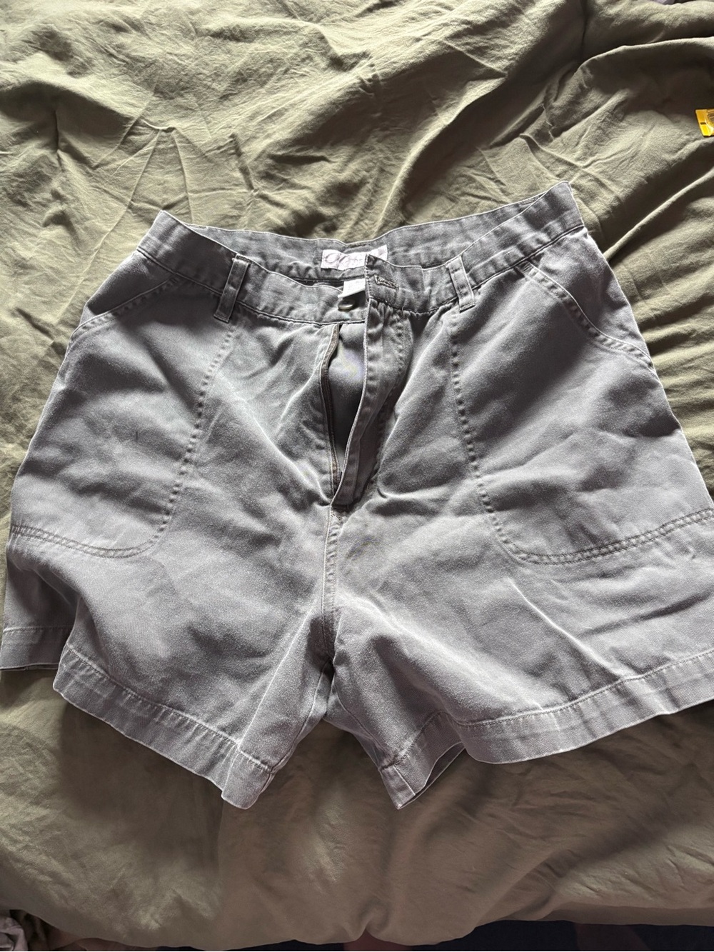Dress Barn Light Gray Casual Shorts